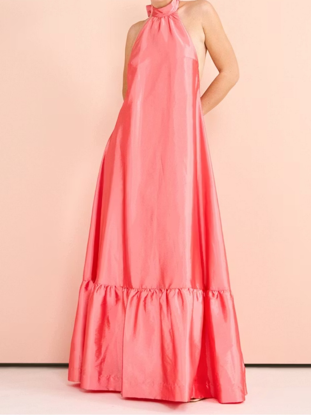 Hansen and Gretel Gateau Gown in Watermelon
